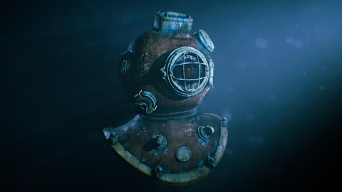 Diving Helmet Realtime Model