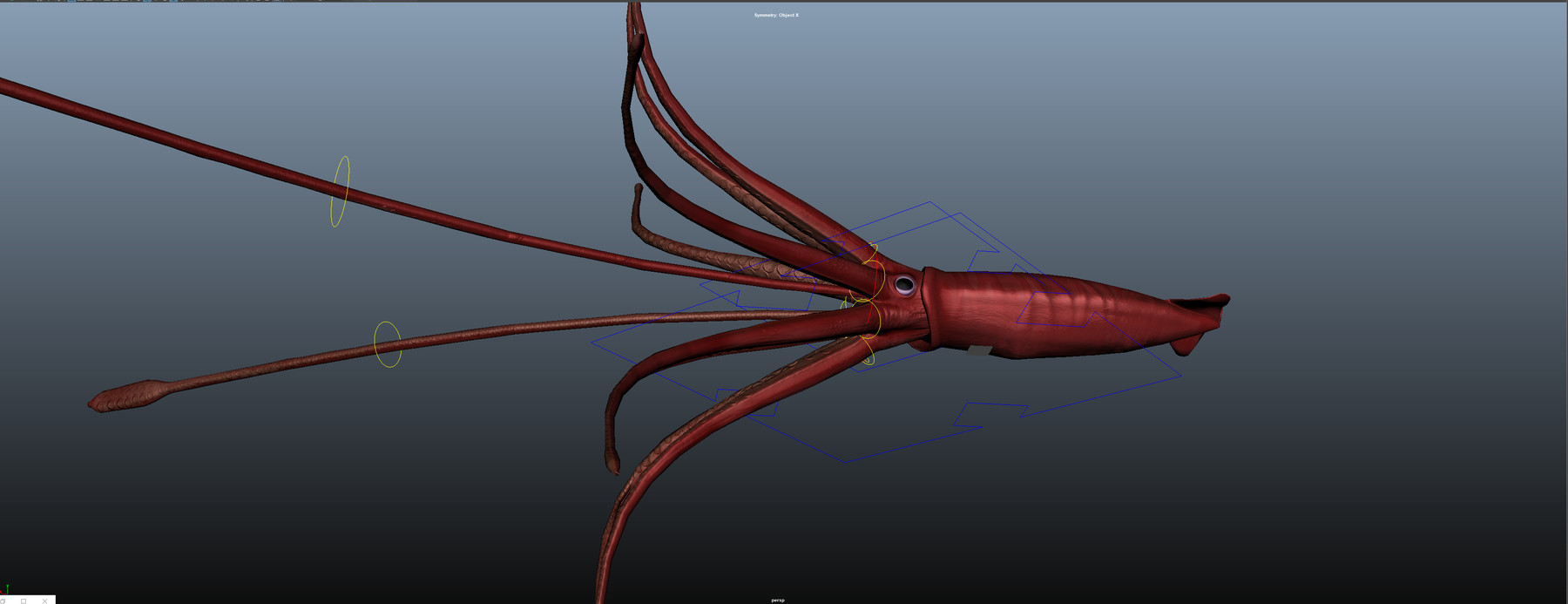 ArtStation - Game Ready Rigged Giant Squid | Resources