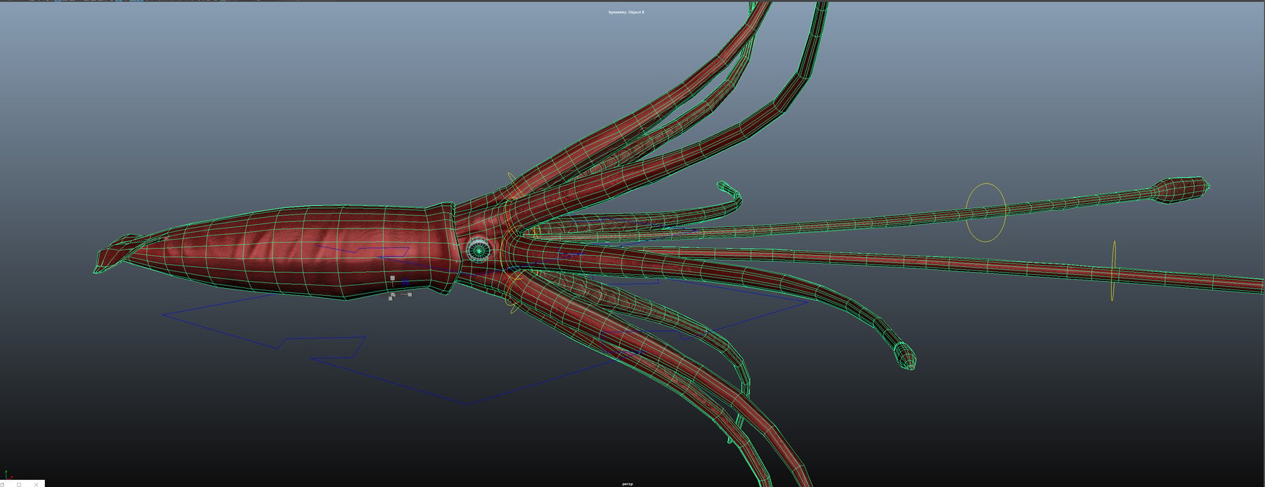 ArtStation - Game Ready Rigged Giant Squid | Resources