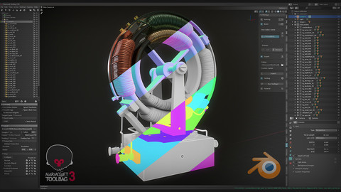 Blender  MarmosetToolbag 3 - Bridge