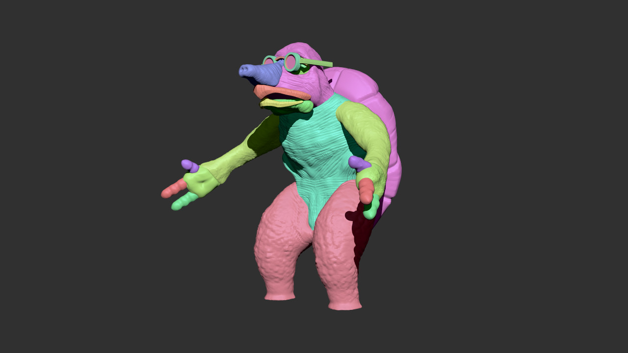 ArtStation - Turtle man | Resources