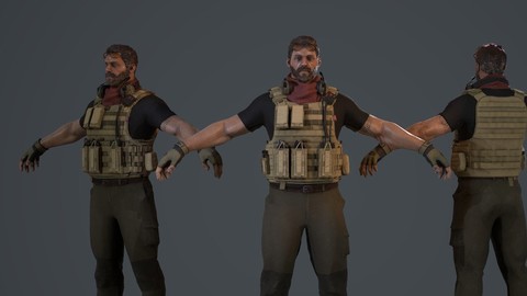 Male Basemesh - Game Play