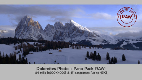 Dolimites Photo & Pano Pack with RAW