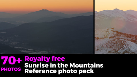 Sunrise in the Mountains