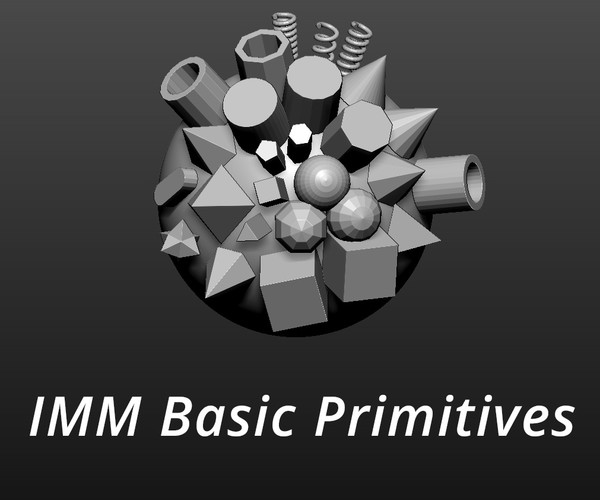 imm primitives zbrush core