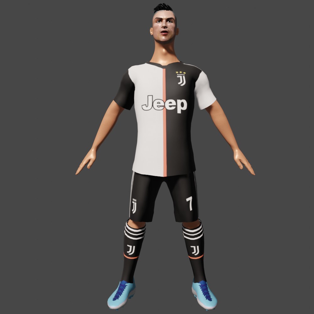 ArtStation - Cristiano Ronaldo | Game Assets