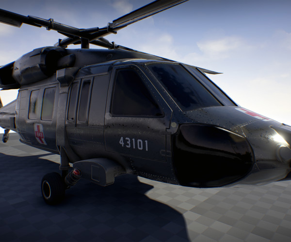 ArtStation - Helicopter UH60M Blackhawk | Resources