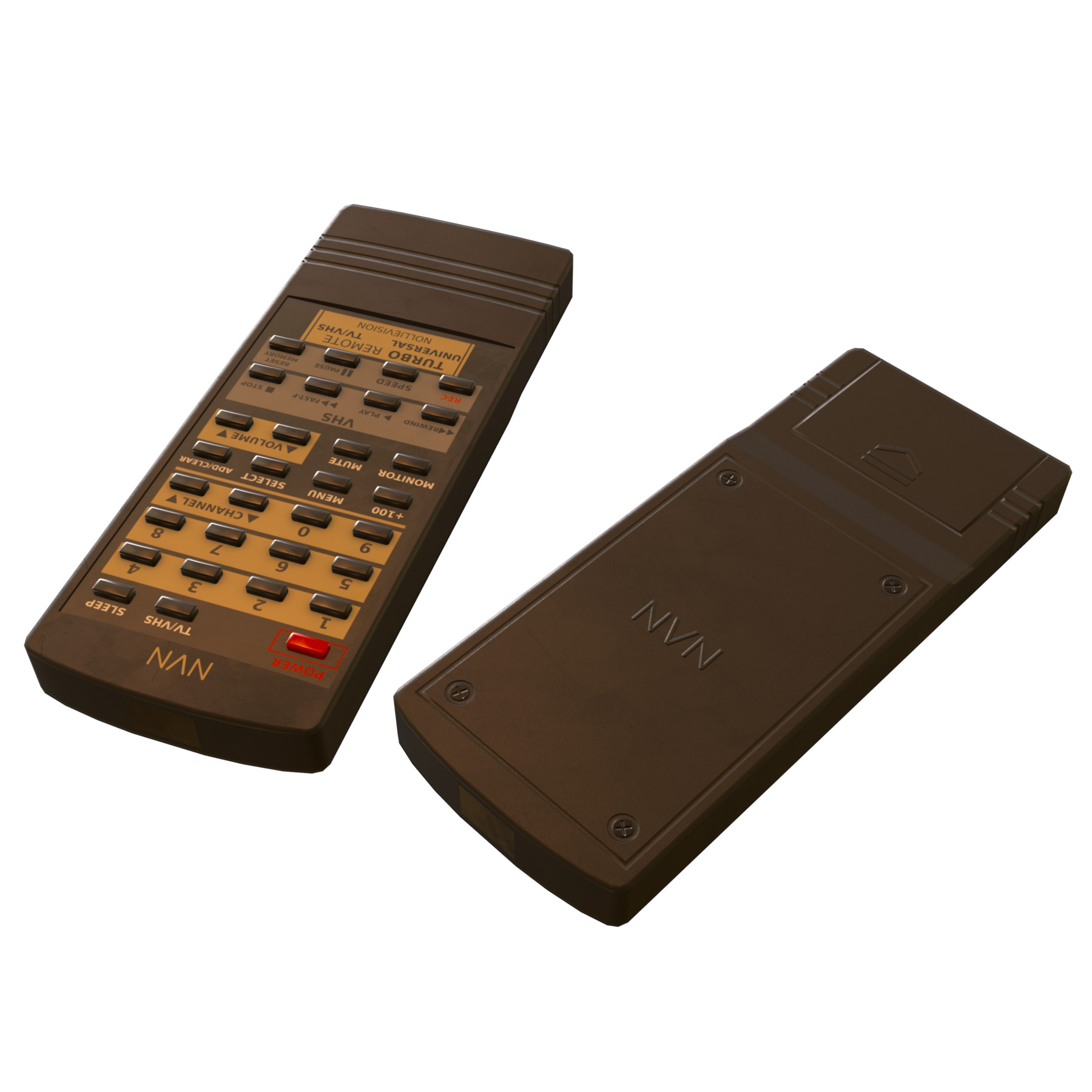 ArtStation Gameready Retro Remote Control Game Assets