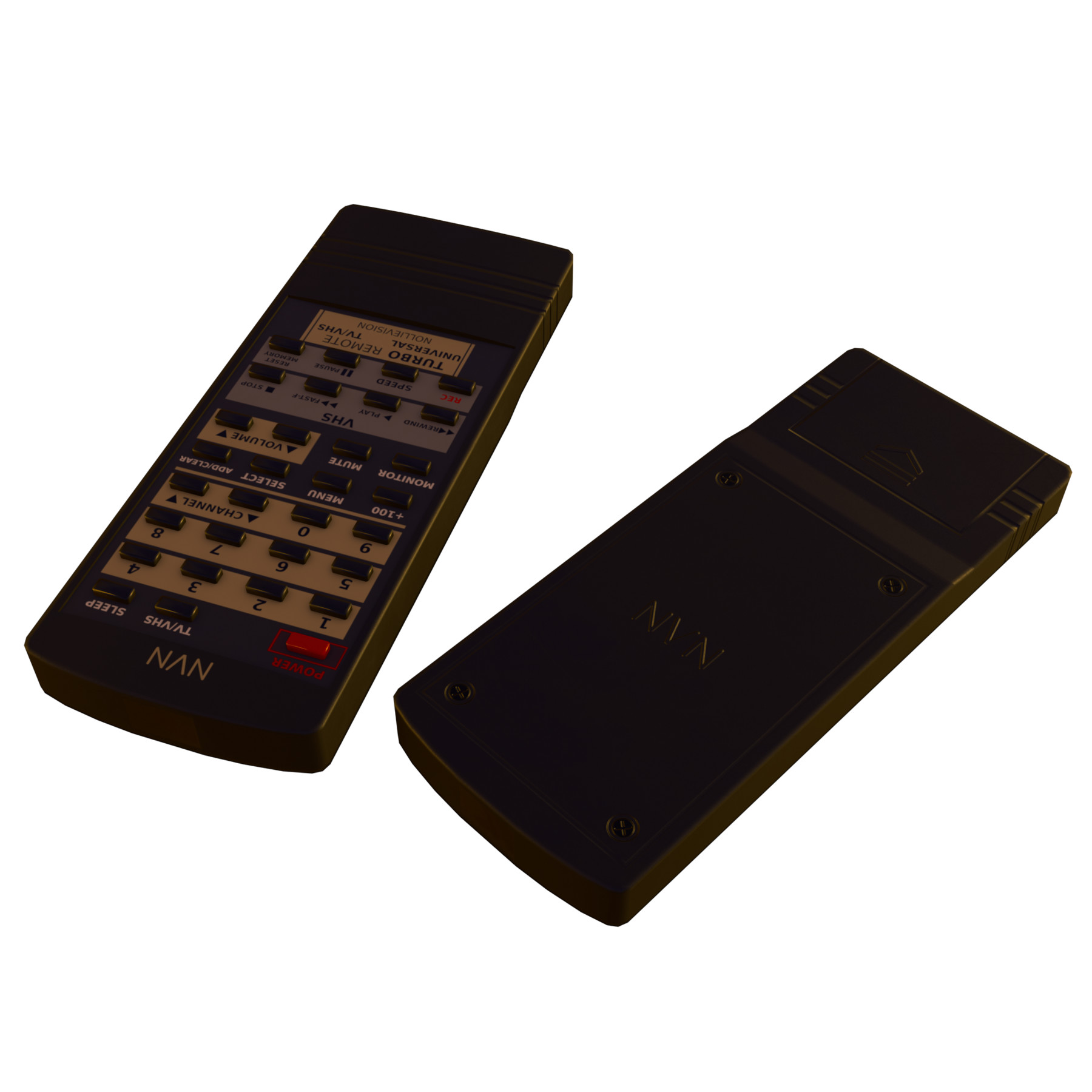 ArtStation Gameready Retro Remote Control Game Assets