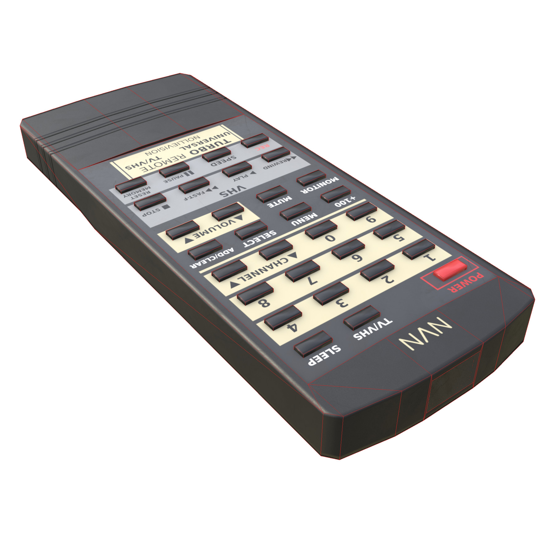 ArtStation Gameready Retro Remote Control Game Assets