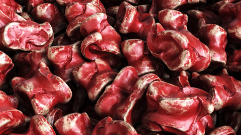 Asyq Red / Sculpture / 3D model