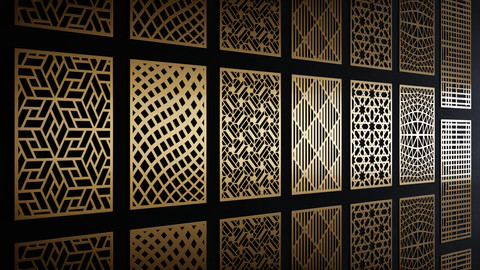 Gometry pattern pack - 7 pieces (Vol.2)