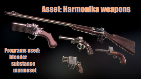 Harmonika weapons