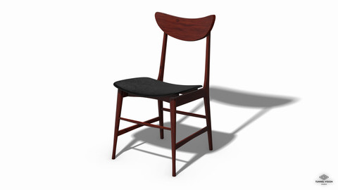 Scandinavian Design Chair 70 - Photoscanned PBR