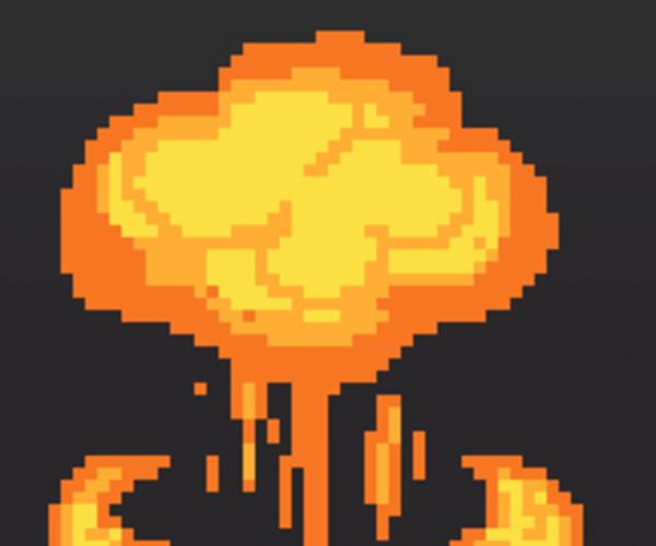 ArtStation - Atomic Explosion Animation - FX019 | Game Assets