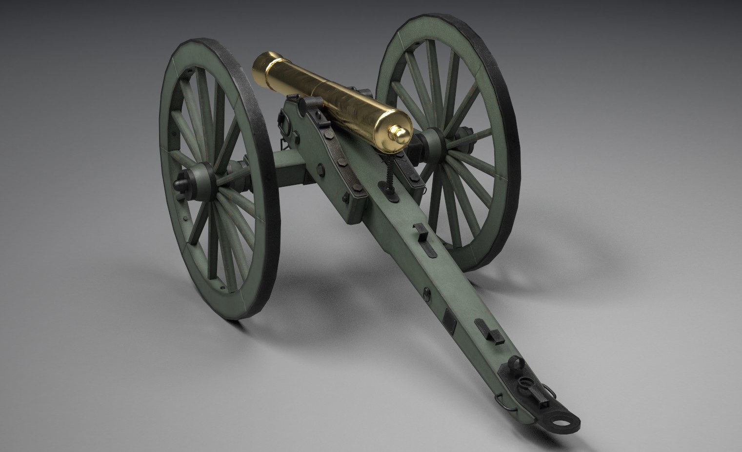 ArtStation - 1835 Field Cannon Pack | Resources
