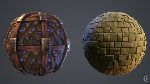 Stylized material pack VOL1