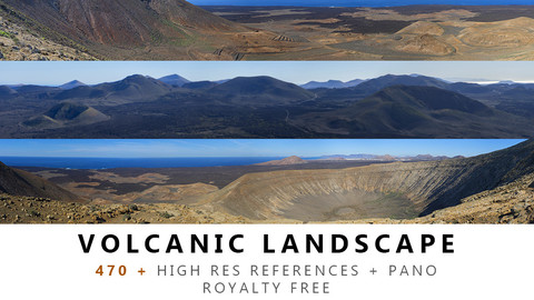 VOLCANIC Landscape Texture PACK