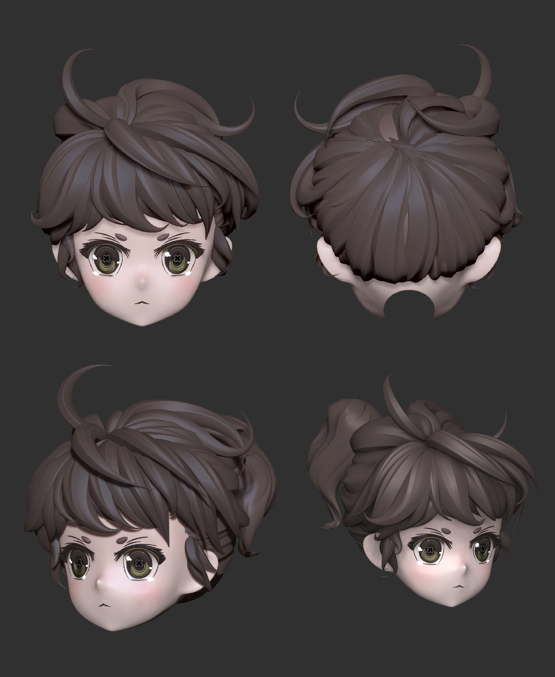 How to draw stylized anime head? Do you know a source that teaches you to  draw anime head and especially in all direction 3D space? These are example  below. Thanks : r/learnart