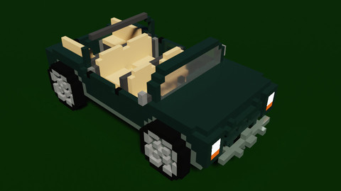 Voxel Jeep