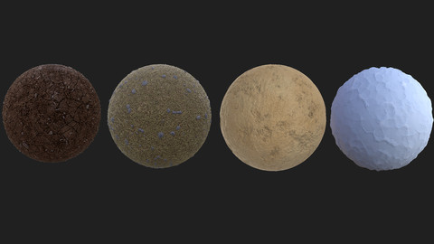 Nature Grounds Materials Pack