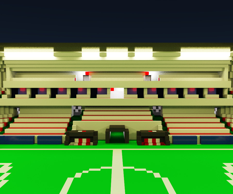 Acrisure Stadium (Heinz Field) - Voxel build : r/MagicaVoxel