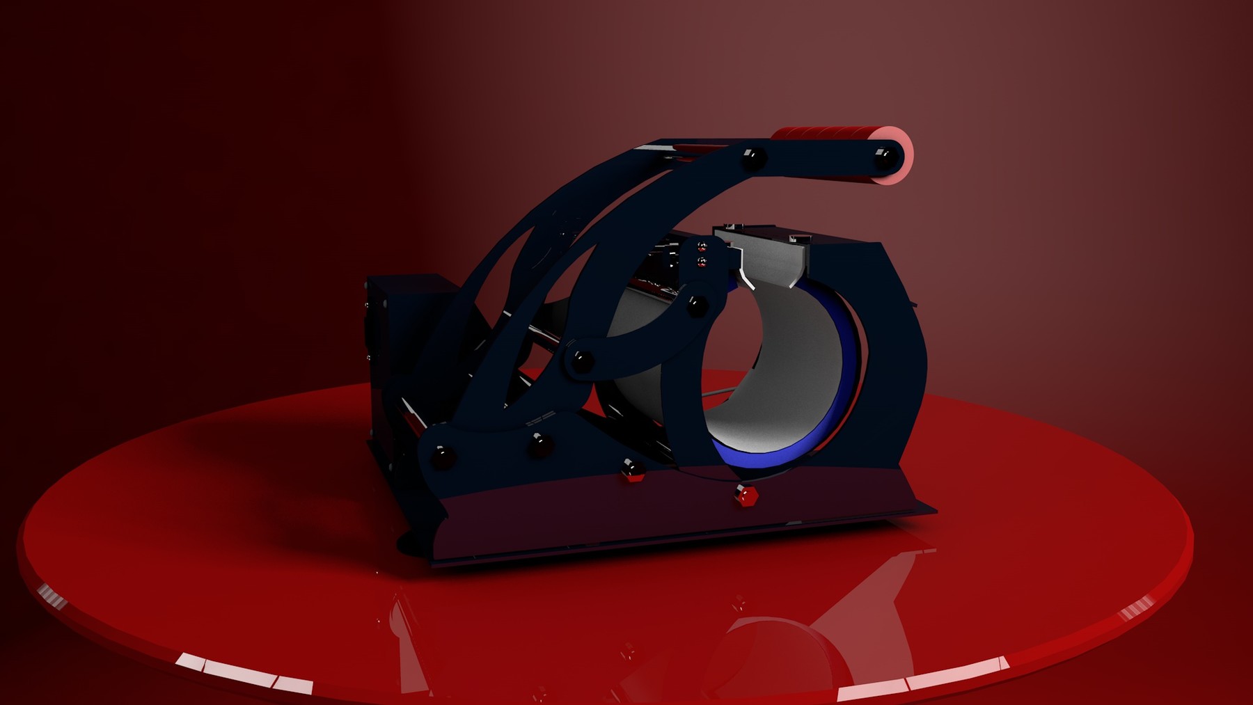 ArtStation - Flatbed Heat Press Machine 3D Model