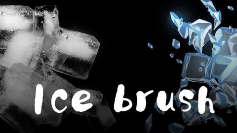 【Free brush】Free cartoon ice brush & really ice brush