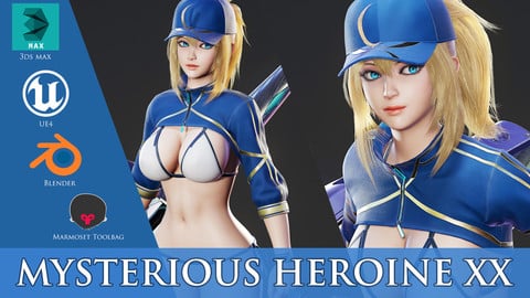 Mysterious Heroine XX - Game Ready
