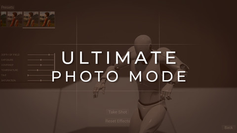 Ultimate Photo Mode - Unreal Engine