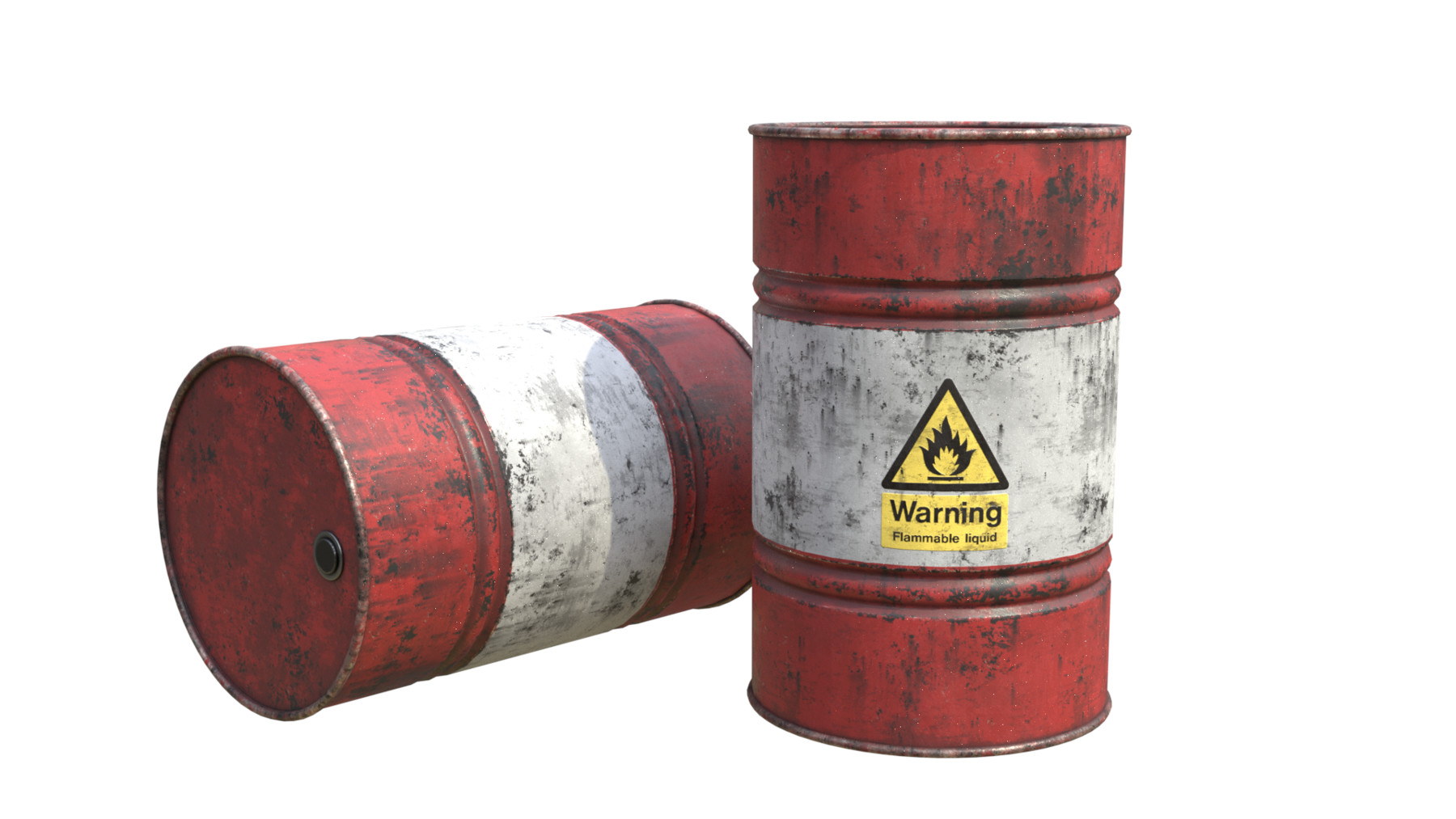 Oil Barrel 3d model