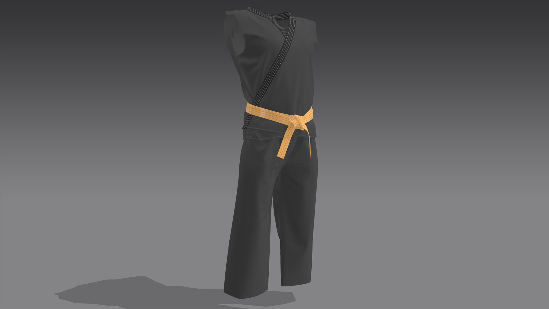 ArtStation Martial Arts Karate Gi Marvelous Designer & Clo3D