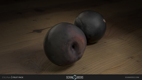 Plum - Photogrammetry Asset 3D PhotoScan