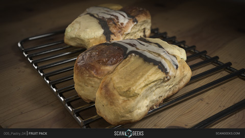 Pastry 04 - Photogrammetry Asset 3D PhotoScan