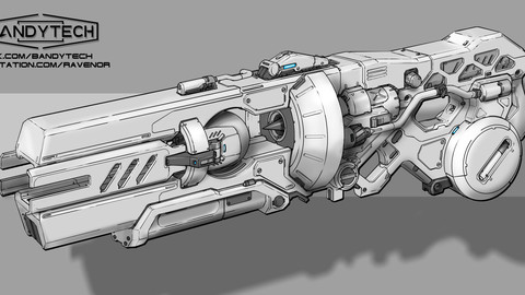 Laser gun concept