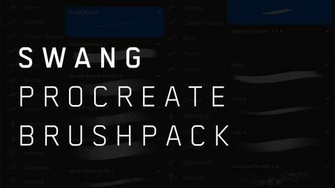 Swang Procreate Brush Pack