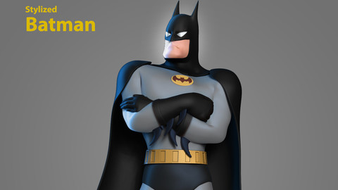 Stylized Batman