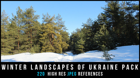 Winter landscapes of Ukraine Pack