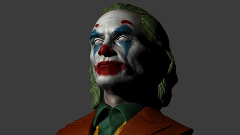 Joker - Joaquin Phoenix 3d print model