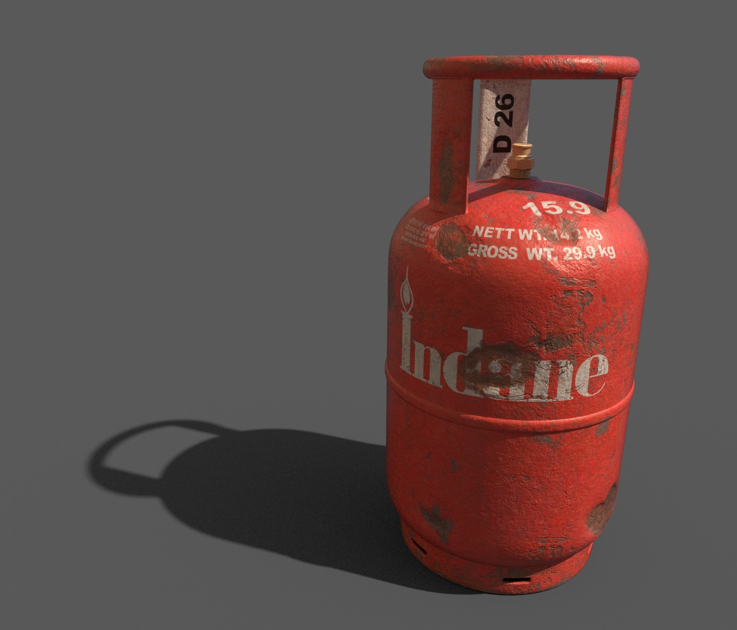 ArtStation Gas Cylinder Game Assets
