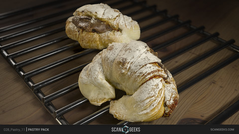 Pastry 11 - Photogrammetry Asset 3D PhotoScan