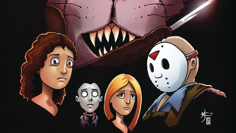 Junior High Horrors 5 Scream homage