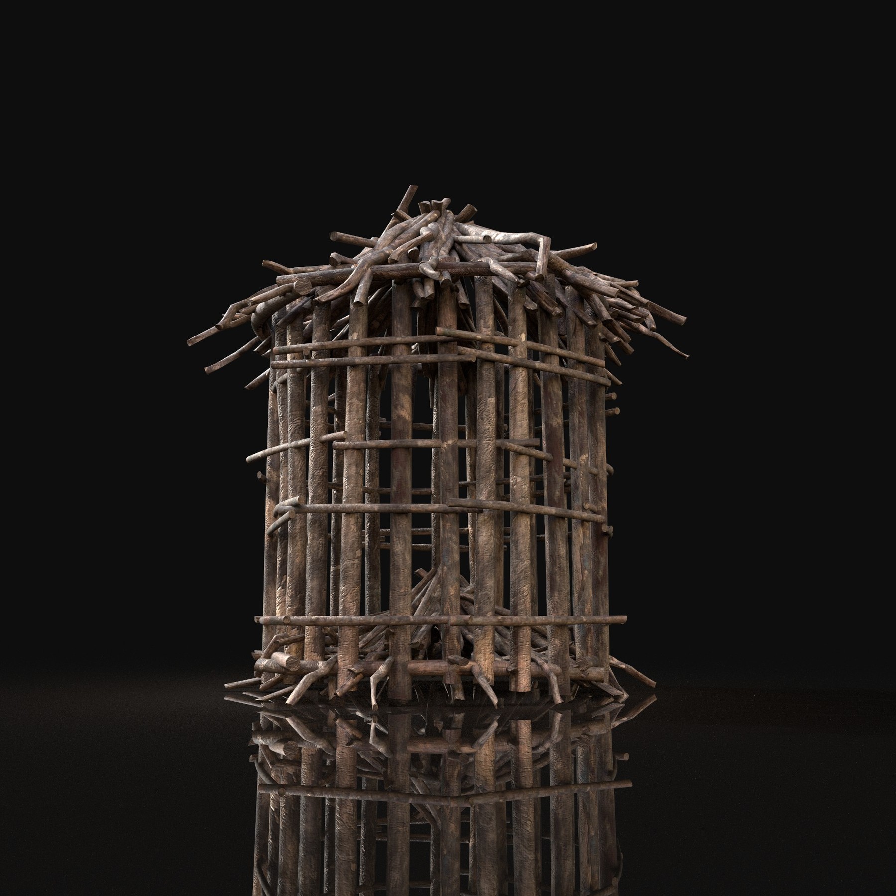 ArtStation Next Gen AAA Survival Improvised Animal Traps Cages