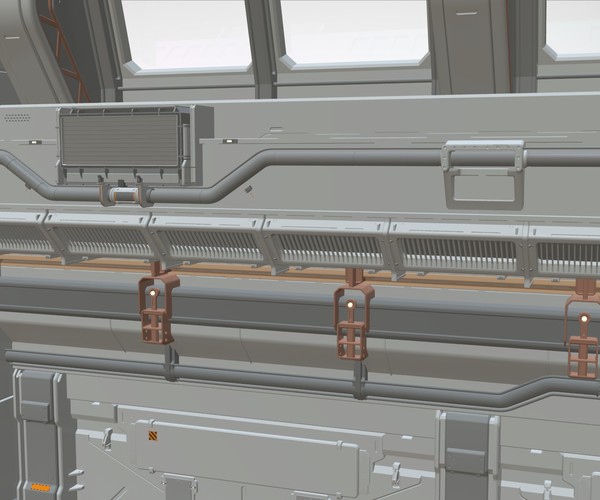 ArtStation - Sci Fi Modular Environment 5 | Resources