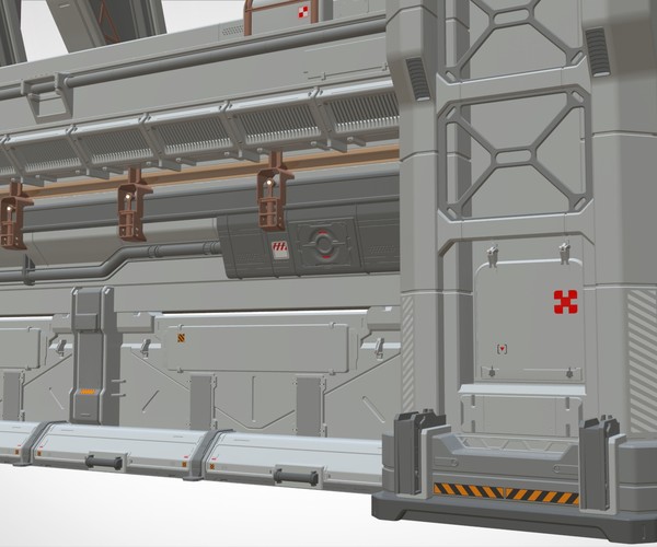 ArtStation - Sci Fi Modular Environment 5 | Resources
