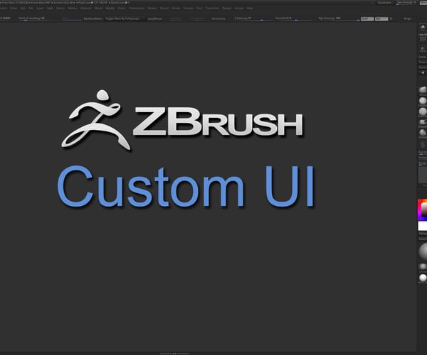 zbrush 4r8 custom ui download
