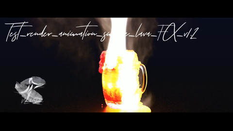 Lava smoke houdini