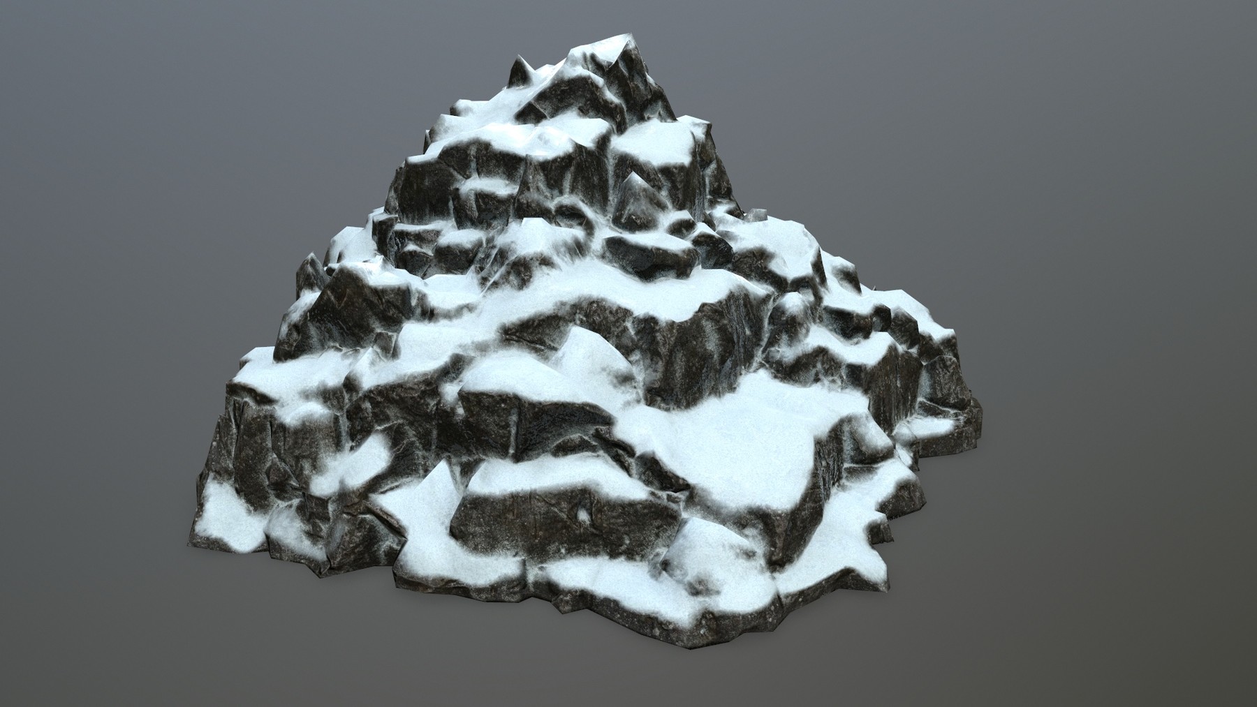 ArtStation - snow rocks | Game Assets