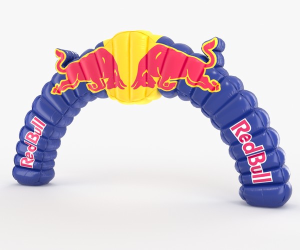 ArtStation - Red Bull Inflatable Arch Low-poly 3D model | Resources