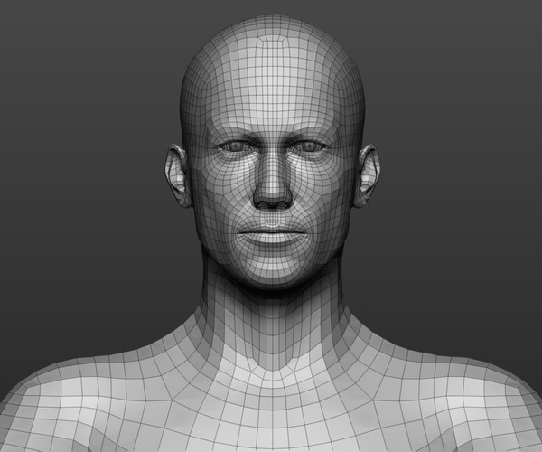 ArtStation - Male Topology | Resources